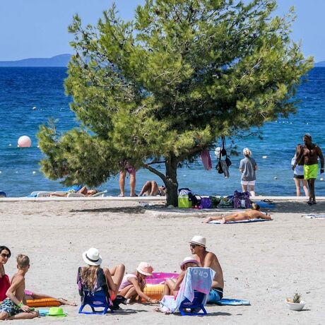 Camping Kroatië zandstrand